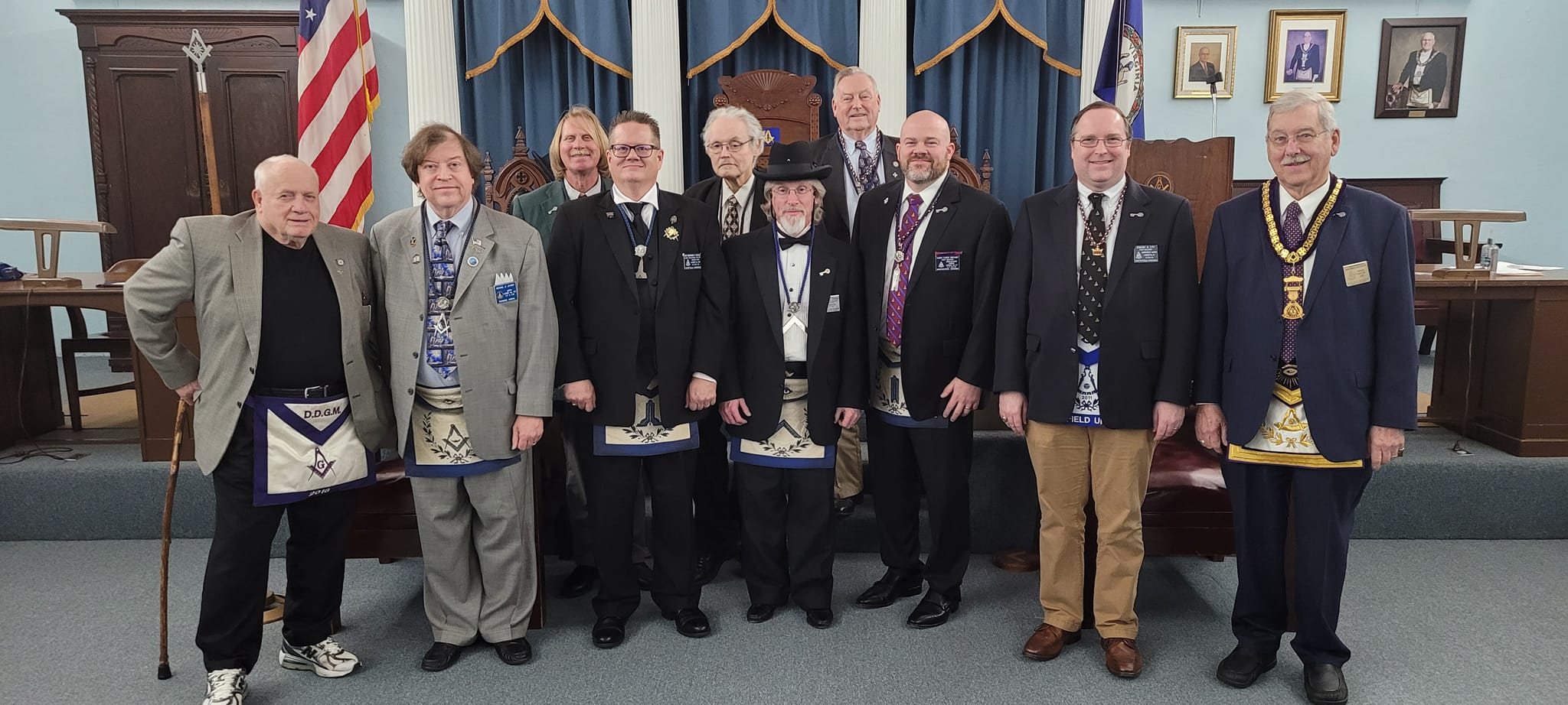 Research Lodge Officers May 2022
