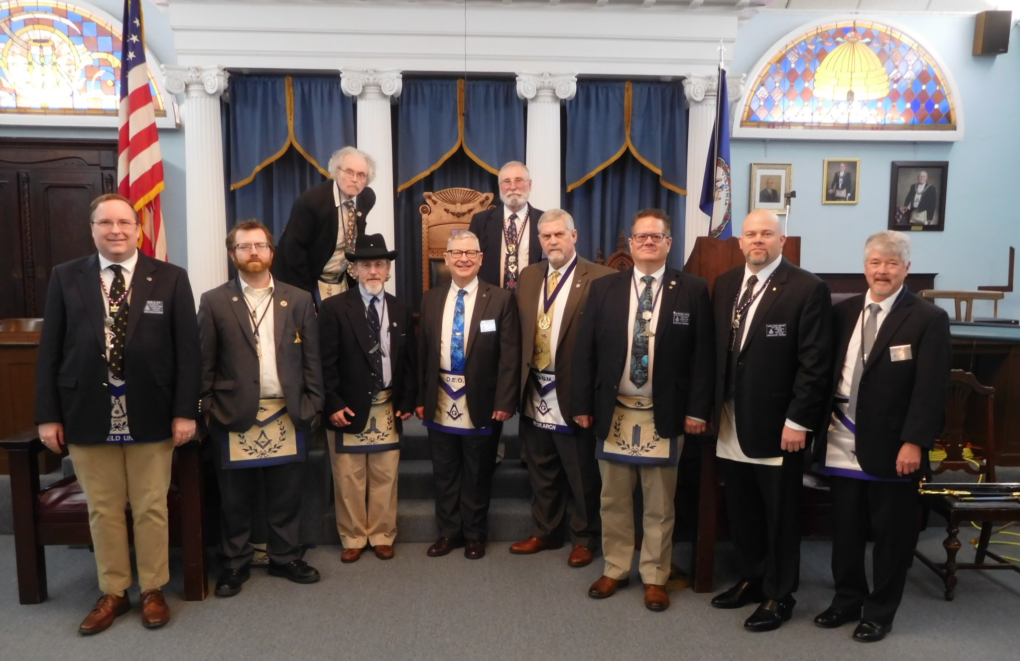 Research Lodge Officers May 2022